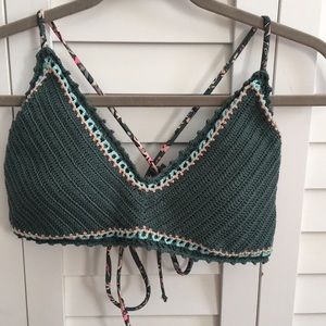 Mossimo Crochet Bikini Swim Top